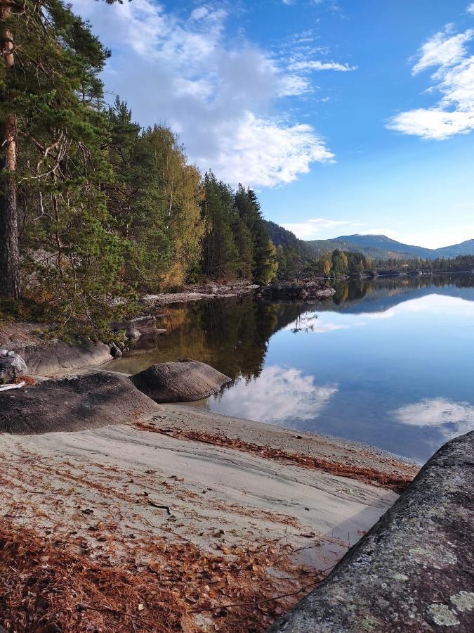 Hytte Ved Vravatnet I Vradal Exterior foto